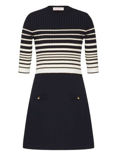Robe courte à rayures - Valentino Garavani - Modalova