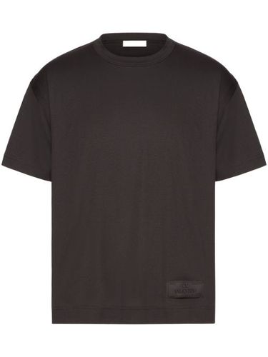 T-shirt en coton à logo appliqué - Valentino Garavani - Modalova