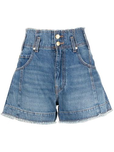 Short en jean à taille haute - Ulla Johnson - Modalova