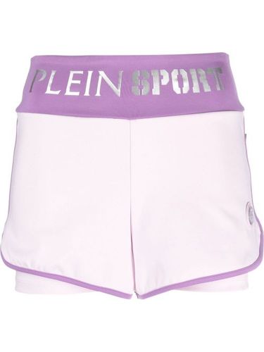 Short de sport à taille à logo - Plein Sport - Modalova