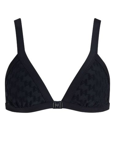 Haut de bikini à motif monogrammé KL - Karl Lagerfeld - Modalova