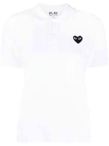 Polo à détail appliqué - Comme Des Garçons Play - Modalova