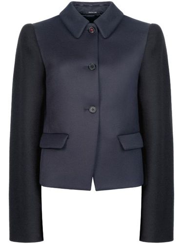 Blazer en laine Spliced à boutonnière croisée - Maison Margiela - Modalova