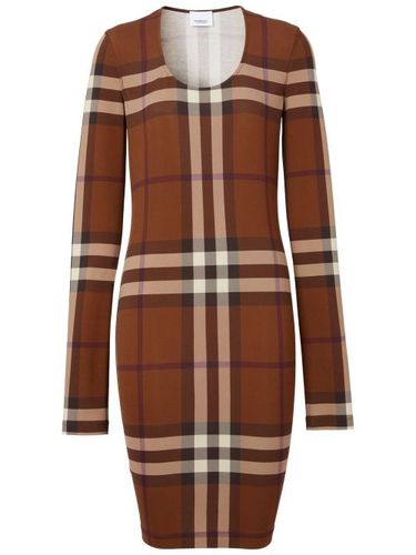 Burberry robe à carreaux - Marron - Burberry - Modalova