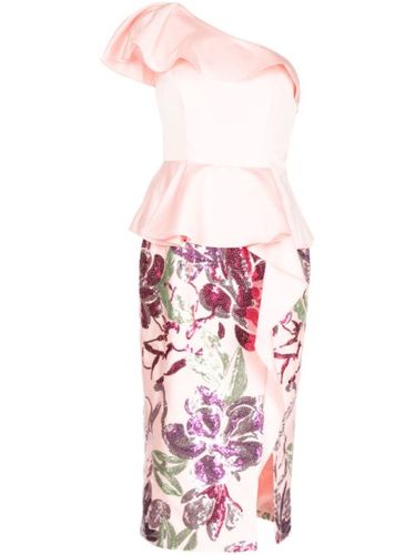 Robe à ornements de sequins - Marchesa Notte - Modalova