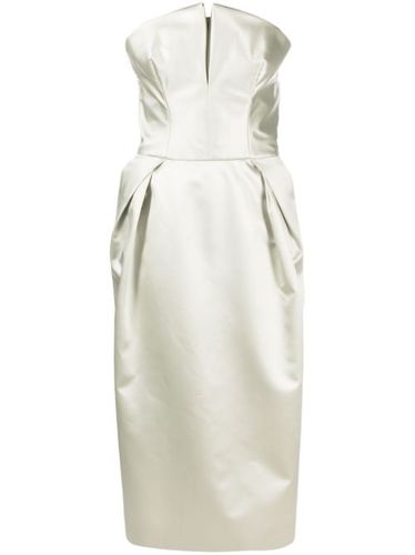 Robe bustier en soie à coupe mi-longue - Maison Margiela - Modalova