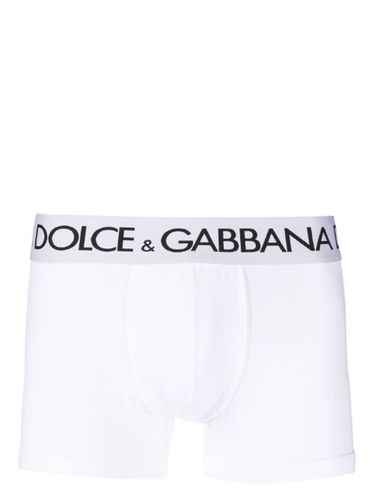 Boxer à taille à logo - Dolce & Gabbana - Modalova