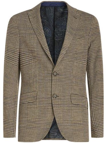 ETRO blazer à carreaux - Marron - ETRO - Modalova