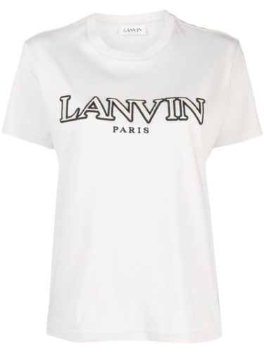 T-shirt à logo brodé - Lanvin - Modalova