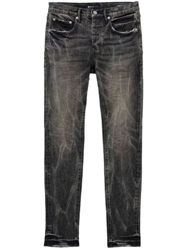 Jean skinny délavé à taille basse - Purple Brand - Modalova