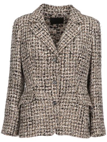 Blazer en tweed à simple boutonnage (2000) - Prada Pre-Owned - Modalova