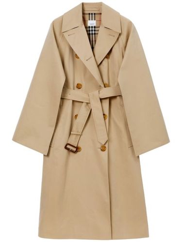 Trench en coton à carreaux - Burberry - Modalova