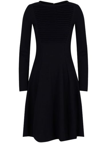 Robe nervurée à manches longues - Emporio Armani - Modalova