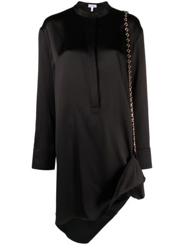 Robe-chemise Chain en soie - LOEWE - Modalova