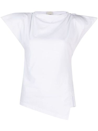 T-shirt asymétrique Sebani à design matelassé - ISABEL MARANT - Modalova