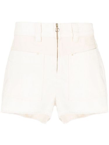 Short en jean David à design à empiècements - Ba&Sh - Modalova