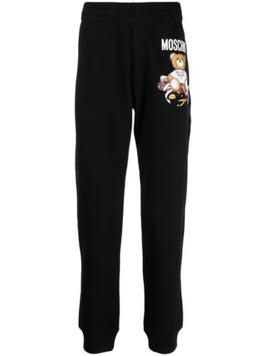 Pantalon de jogging en coton à imprimé Teddy Bear - Moschino - Modalova