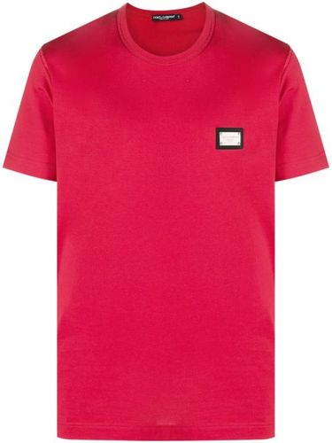 T-shirt DG Essentiels à col rond - Dolce & Gabbana - Modalova