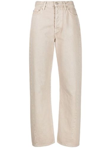 Jean droit court à coutures torsadées - TOTEME - Modalova