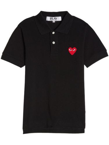 Polo en coton à logo appliqué - Comme Des Garçons Play - Modalova