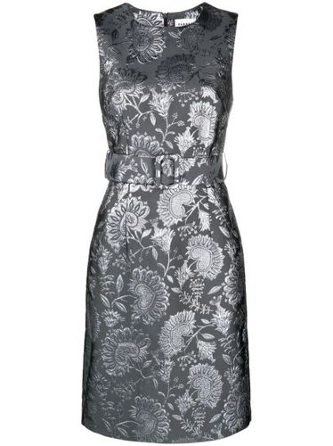 Robe courte en jacquard à effet métallisé - P.A.R.O.S.H. - Modalova