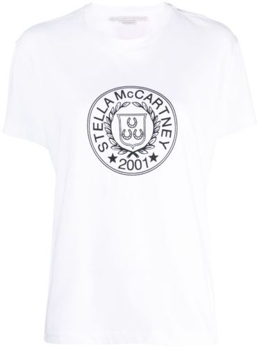 T-shirt en coton à logo imprimé - Stella McCartney - Modalova