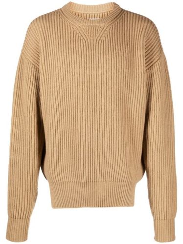 Pull en maille nervurée à col rond - Jil Sander - Modalova