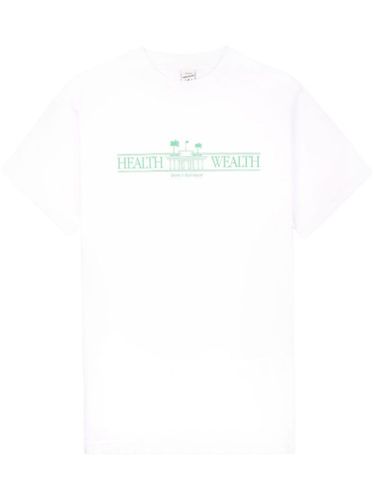 T-shirt Health Resort en coton - Sporty & Rich - Modalova