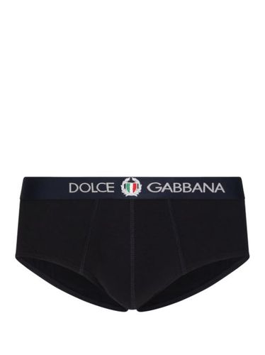 Slip à taille à logo - Dolce & Gabbana - Modalova