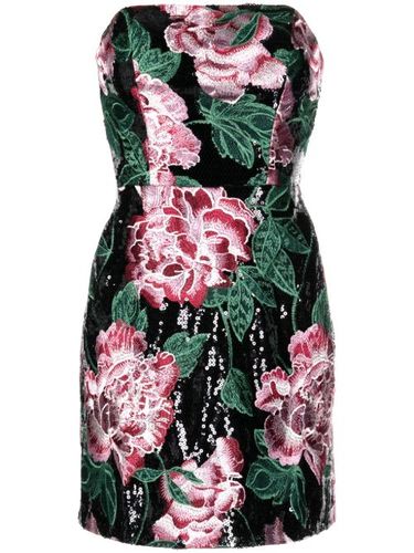 Robe-bustier à sequins - Marchesa Notte - Modalova