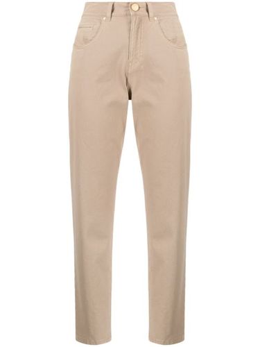 Jean droit à taille mi-haute - Lorena Antoniazzi - Modalova