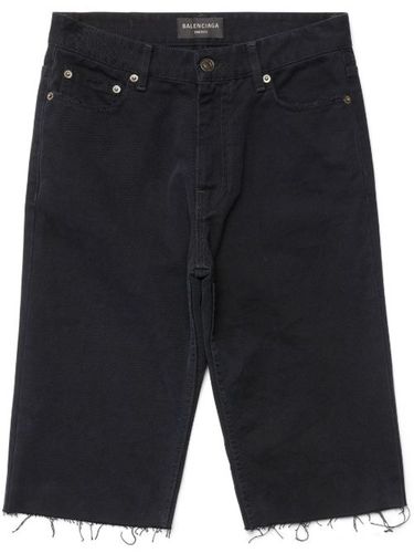 Short en jean à bords francs - Balenciaga - Modalova