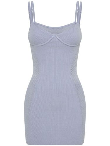 Robe Serpent courte en maille nervurée - Dion Lee - Modalova
