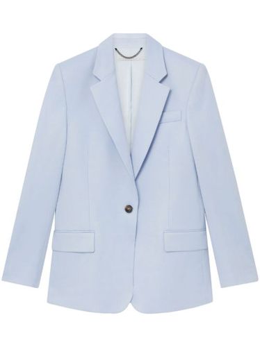 Blazer en flanelle à simple boutonnage - Stella McCartney - Modalova