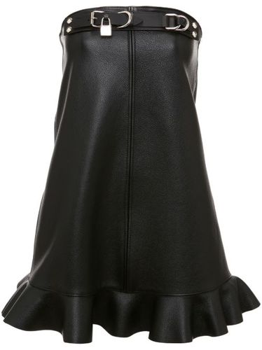 Robe en cuir à détail de cadenas - JW Anderson - Modalova
