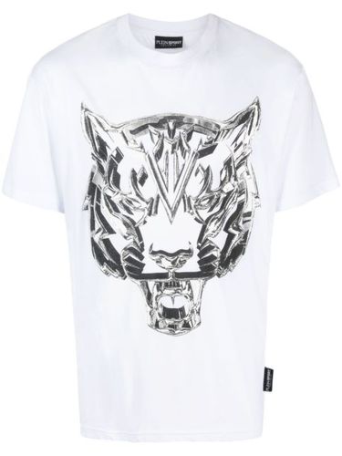 T-shirt SS Chrome en coton - Plein Sport - Modalova