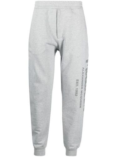 Pantalon de jogging à logo imprimé - Alexander McQueen - Modalova