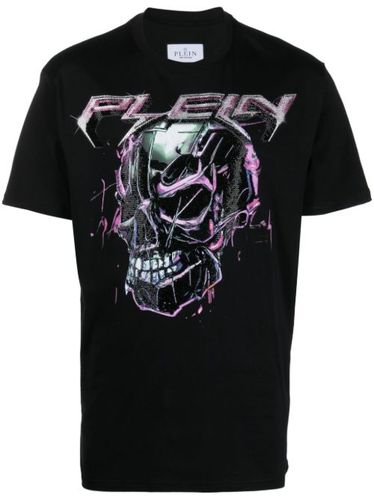 T-shirt à détail logo strassé - Philipp Plein - Modalova