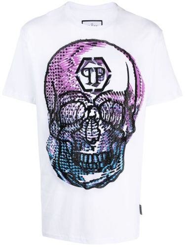 T-shirt SS Skull à col rond - Philipp Plein - Modalova