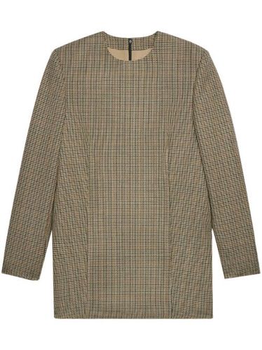 Robe courte à carreaux - AMI Paris - Modalova