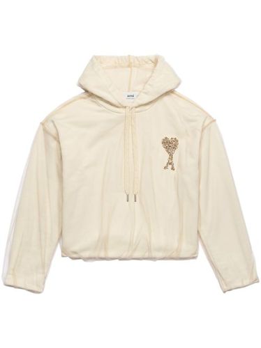 Hoodie Ami de Coeur en tulle - AMI Paris - Modalova