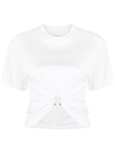 T-shirt froncé à manches courtes - Rabanne - Modalova