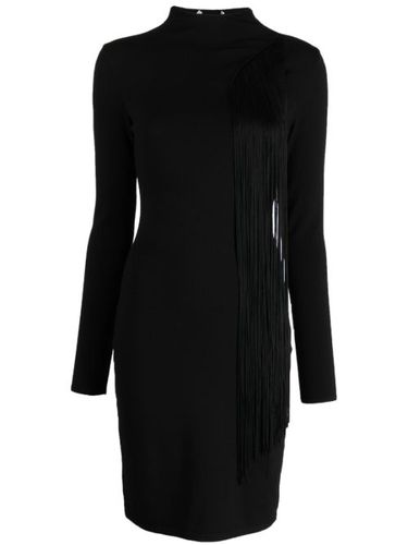 Robe frangée à design asymétrique - Stella McCartney - Modalova
