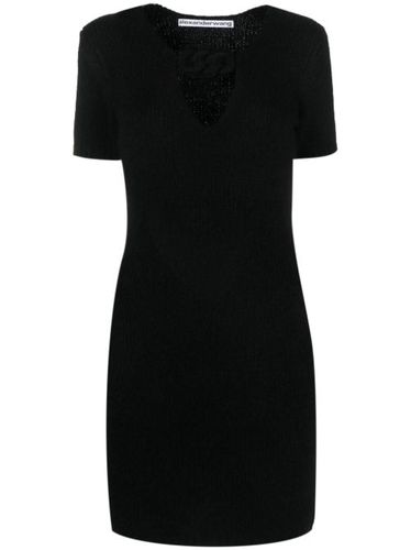 Robe courte à détail de cordes - Alexander Wang - Modalova