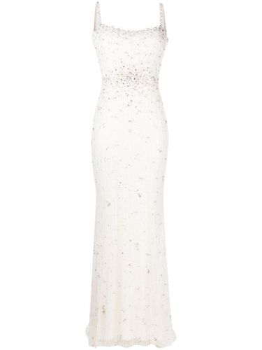 Robe longue Kabla à fleurs en sequin - Jenny Packham - Modalova
