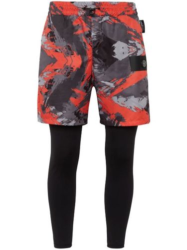 Short de jogging à motif camouflage - Plein Sport - Modalova