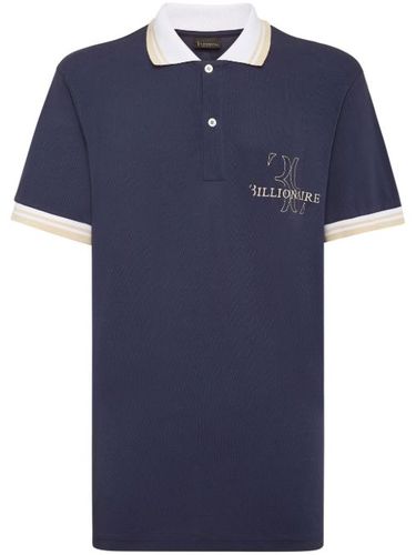 Polo en coton à logo brodé - Billionaire - Modalova