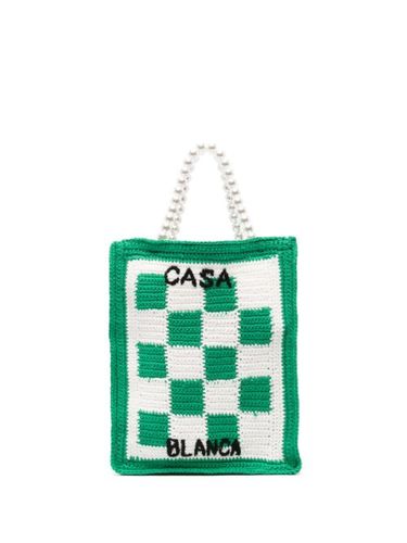 Sac cabas Tennis en crochet - Casablanca - Modalova