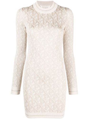 Robe courte à motif monogrammé en jacquard - Palm Angels - Modalova
