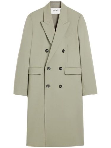 Blazer en laine vierge à boutonnière croisée - AMI Paris - Modalova